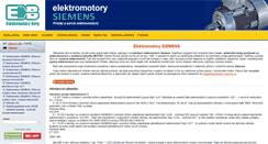 Desktop Screenshot of elektromotory-siemens.cz