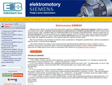 Tablet Screenshot of elektromotory-siemens.cz